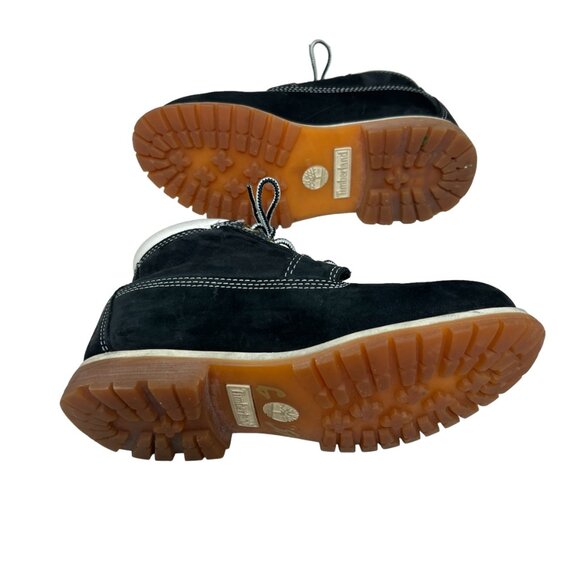 Timberland Nellie Waterproof Suede Leather Low Top women's ankle snow boots Sz 6 - Picture 12 of 13